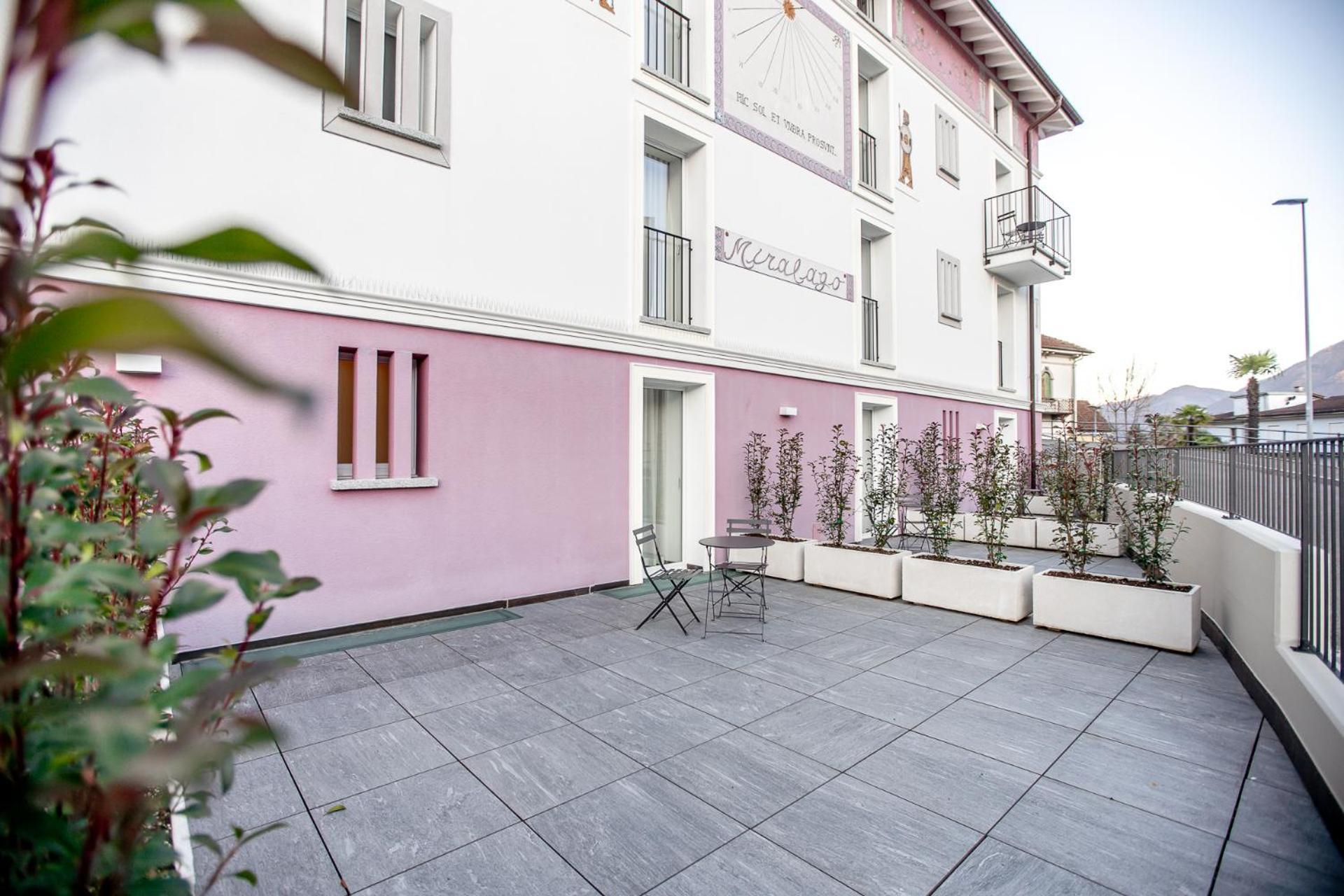 Miralago Locarno Easy Rooms Muralto Exterior foto